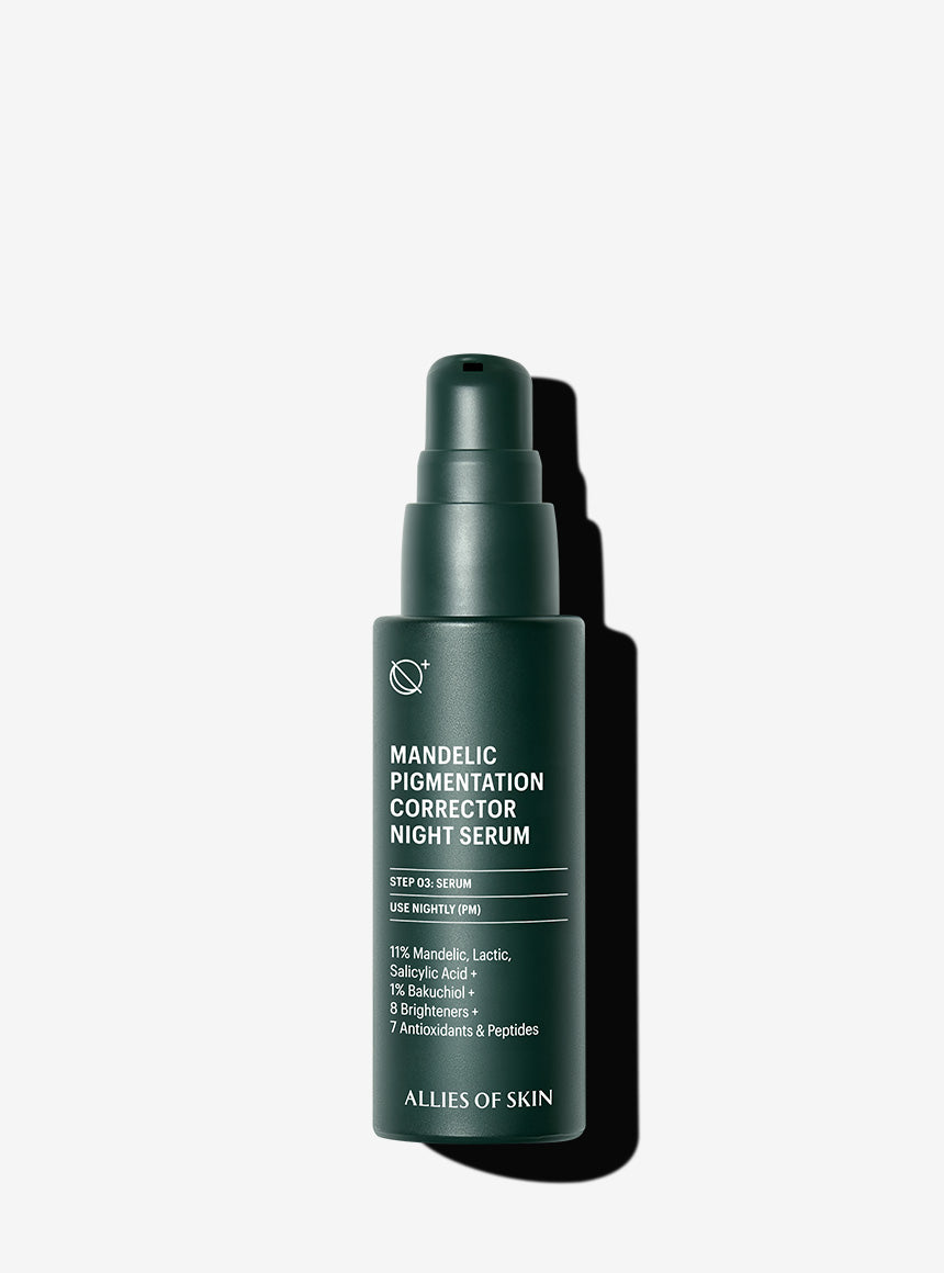 Mandelic Pigmentation Corrector Night Serum. Allies of Skin. The M-ethod Aesthetics. Worldwide Delivery.