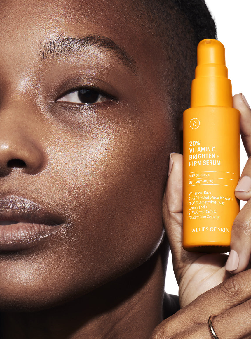 20% Vitamin C Brighten + Firm Serum Allies of Skin. The M-ethod Aesthetics. Worldwide Delivery.