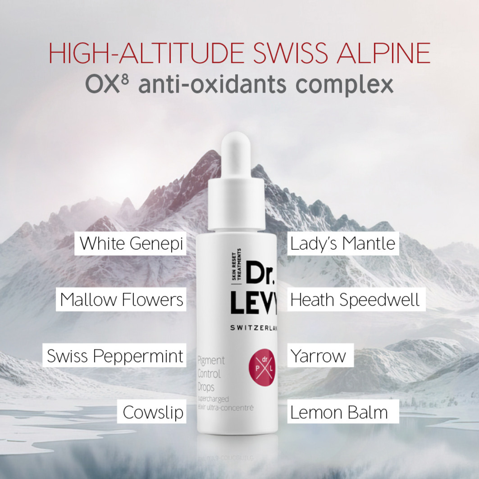 Pigment Control Drops Dr Levy Official Stockist. Worldwide shipping. Medical-grade skincare. The M-ethod Aesthetics