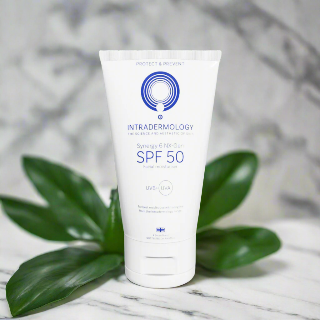 Synergy 6 NX-Gen SPF 50. Intradermology. Worldwide shipping. Official stockist. The M-ethod Aesthetics.