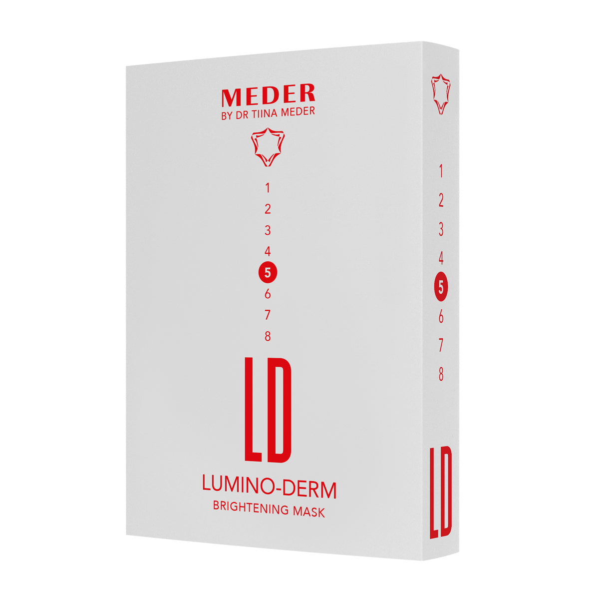 Lumino-Derm Brightening Sheet Mask. Meder. Official Stockist. Worldwide shipping. Medical-grade skincare. The M-ethod Aesthetics