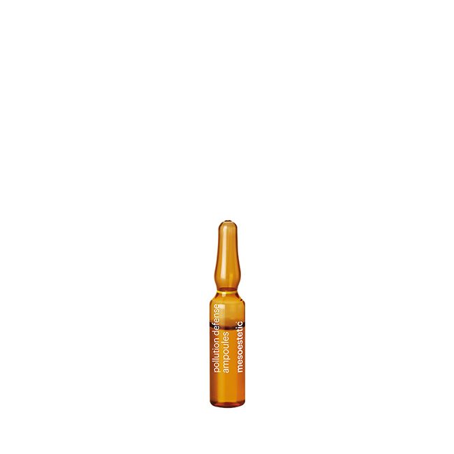 Mesoestetic Pollution Defense Ampoules. Official Stockist. Worldwide shipping. Medical-grade skincare. The M-ethod Aesthetics