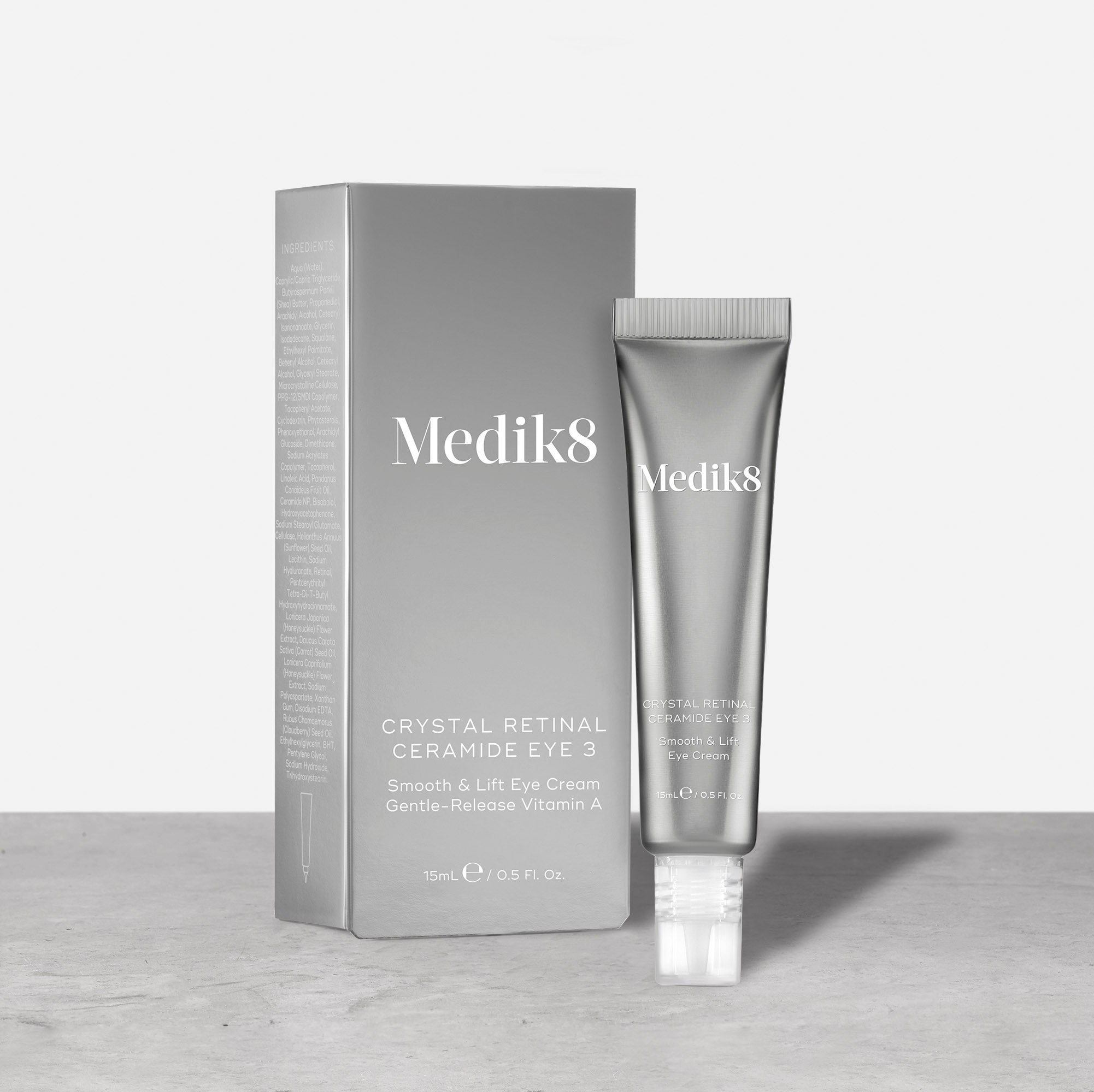 Crystal Retinal® Ceramide Eye MEDIK8 Official Stockist. Worldwide shipping. Medical-grade skincare. The M-ethod Aesthetics