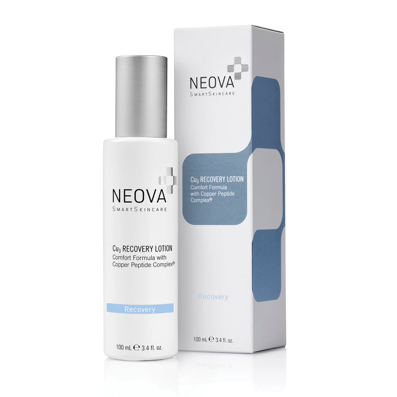 Cu3 Recovery Lotion. NEOVA SmartSkincare. The M-ethod Aesthetics. Worldwide Shipping.