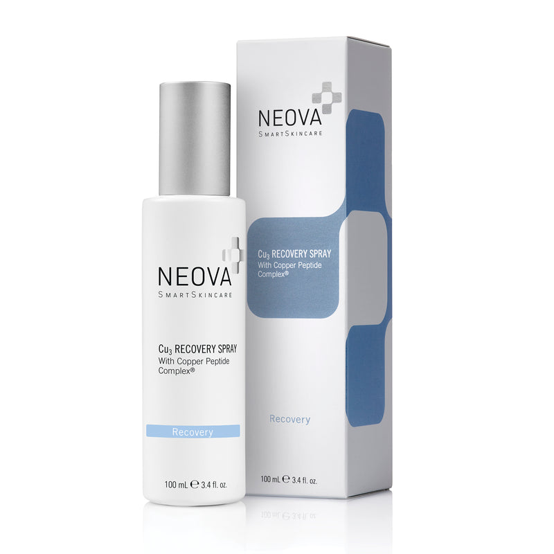 Cu3 Recovery Spray. NEOVA SmartSkincare. The M-ethod Aesthetics. Worldwide Shipping.