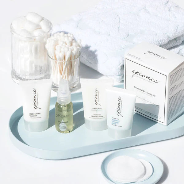 Essential Recovery Kit. Epionce. Official Stockist. Worldwide shipping. Medical-grade skincare. The M-ethod Aesthetics