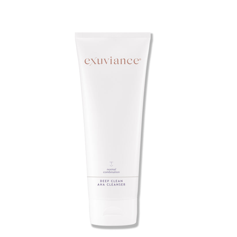 Deep Clean AHA Cleanser. Formerly Purifying Cleansing Gel. Exuviance Professional. Official Stockist. The M-ethod Aesthetics. Worldwide Shipping.