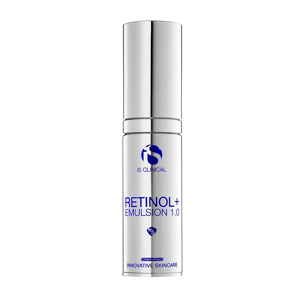 Retinol+ Emulsion 1.0. iS Clinical. Official Stockist. Worldwide shipping. Medical-grade skincare. The M-ethod Aesthetics