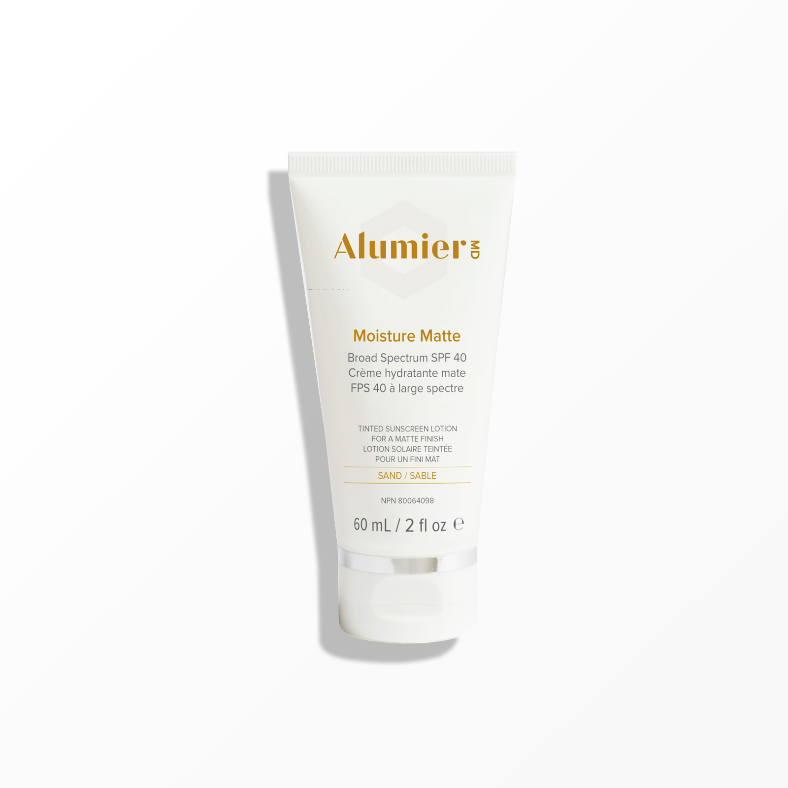 Moisture Matte Broad Spectrum Sunscreen SPF40 Sand. AlumierMD Official Stockist. Worldwide shipping. Medical-grade skincare. The M-ethod Aesthetics