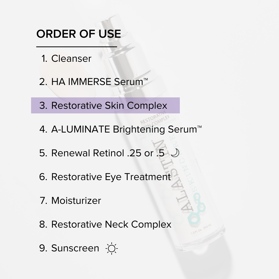 Restorative Skin Complex. Alastin Skincare. Official Stockist. Worldwide shipping. Medical-grade skincare. The M-ethod Aesthetics