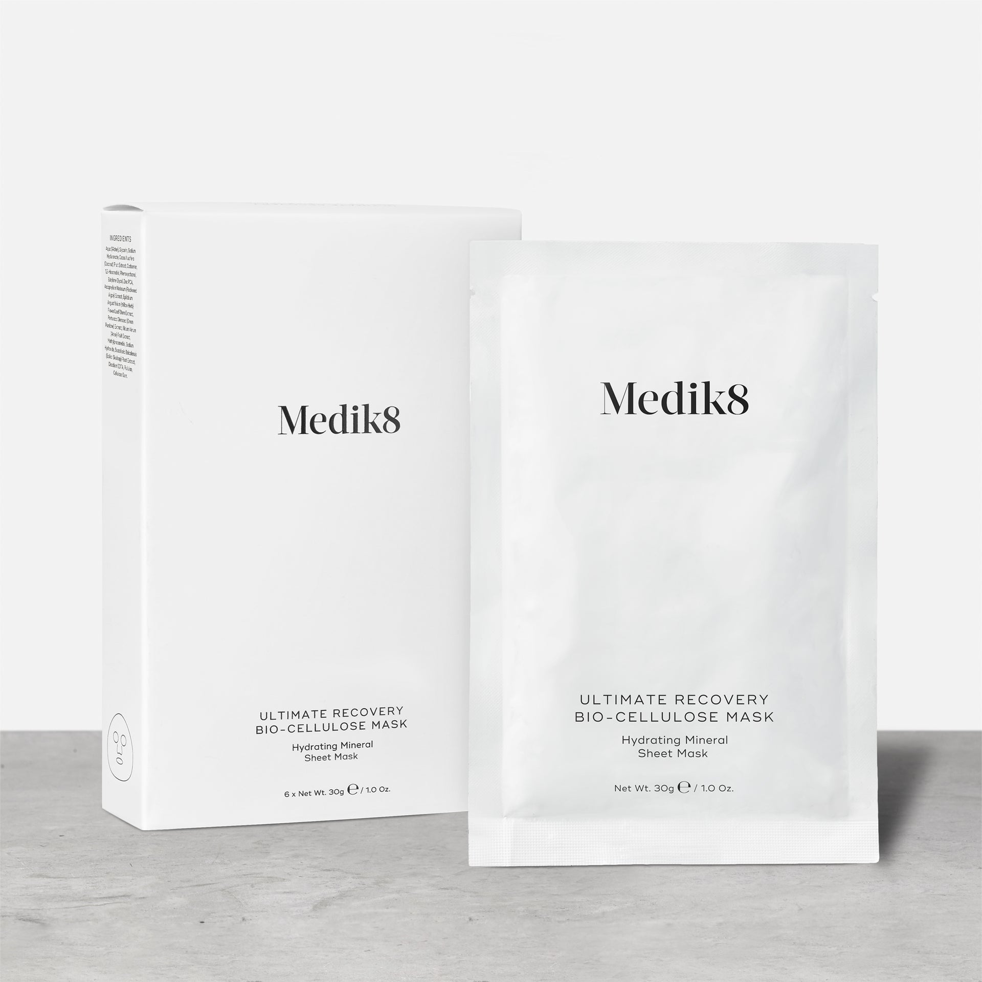 Ultimate Recovery™ Bio-Cellulose Mask MEDIK8 Official Stockist. Worldwide shipping. Medical-grade skincare. The M-ethod Aesthetics