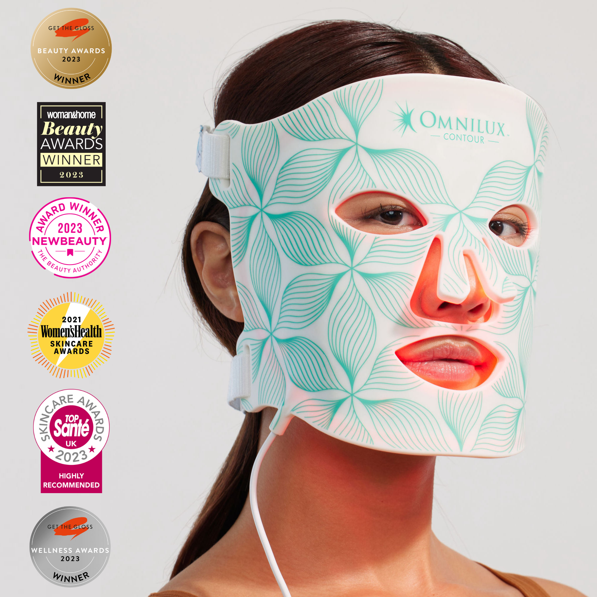 Contour Face Omnilux Official Stockist. Worldwide shipping. Medical-grade skincare. The M-ethod Aesthetics