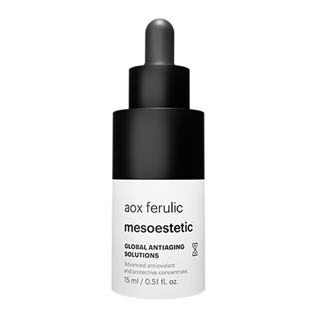 Mesoestetic AOX ferulic. Official Stockist. Worldwide shipping. Medical-grade skincare. The M-ethod Aesthetics