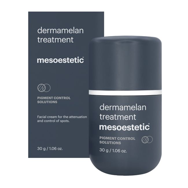 Mesoestetic Dermamelan Treatment Maintenance Cream. Official Stockist. Worldwide shipping. Medical-grade skincare. The M-ethod Aesthetics