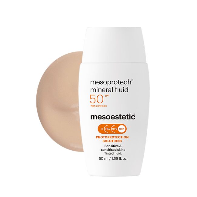 Mesoestetic Mesoprotech Mineral Fluid. Official Stockist. Worldwide shipping. Medical-grade skincare. The M-ethod Aesthetics