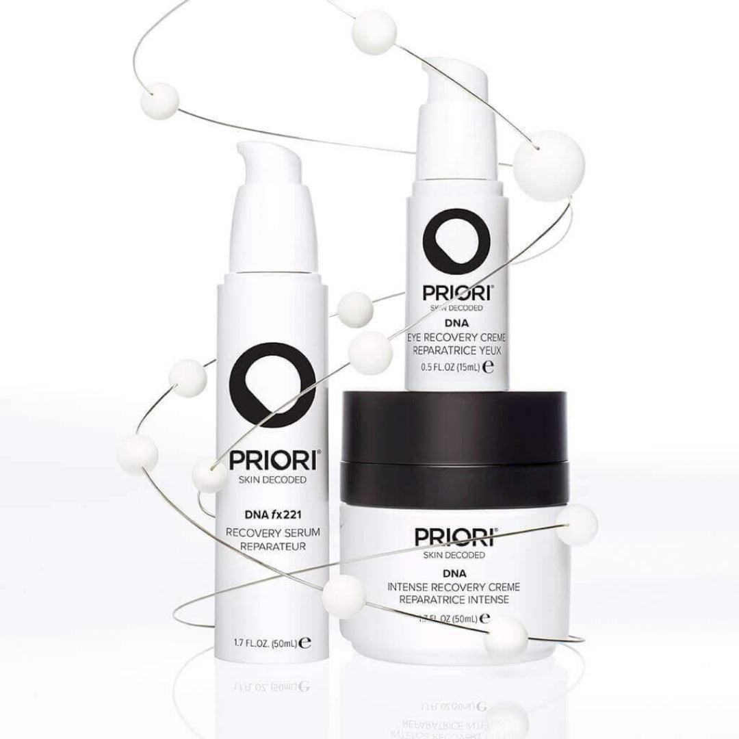 DNA Eye Recovery Cream Priori Skincare Official Stockist. Worldwide shipping. Medical-grade skincare. The M-ethod Aesthetics