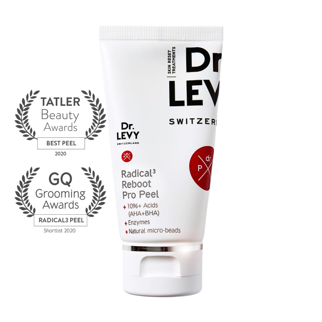 Radical3 Reboot Pro Peel Dr Levy Official Stockist. Worldwide shipping. Medical-grade skincare. The M-ethod Aesthetics