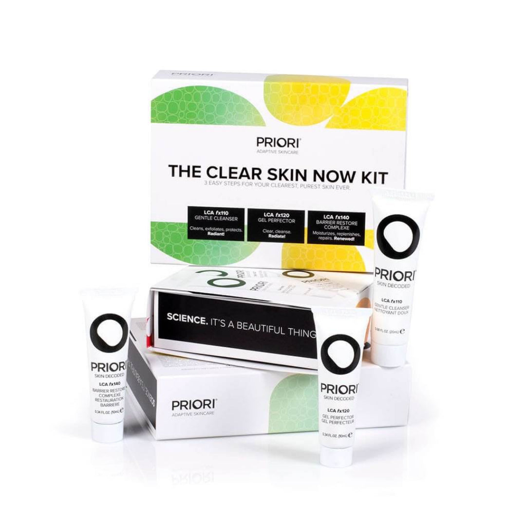 The Clear Skin Now Kit Priori Skincare Official Stockist. Worldwide shipping. Medical-grade skincare. The M-ethod Aesthetics