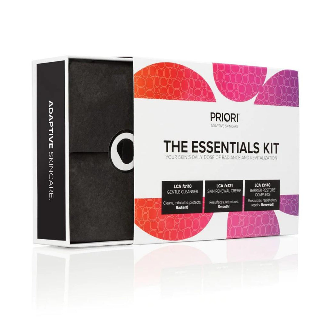 The Essentials Kit Priori Skincare Official Stockist. Worldwide shipping. Medical-grade skincare. The M-ethod Aesthetics