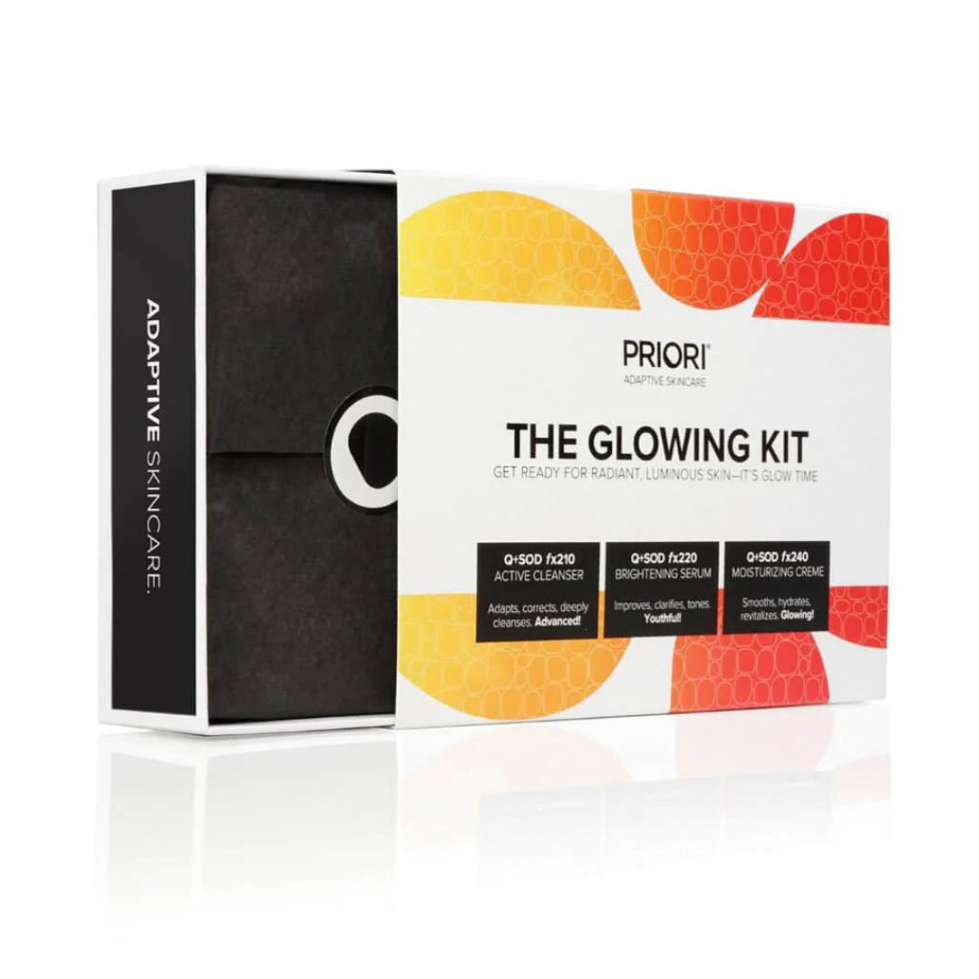 The Glowing Kit Priori Skincare Official Stockist. Worldwide shipping. Medical-grade skincare. The M-ethod Aesthetics