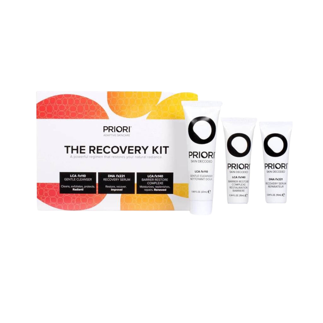 The Recovery Kit Priori Skincare Official Stockist. Worldwide shipping. Medical-grade skincare. The M-ethod Aesthetics