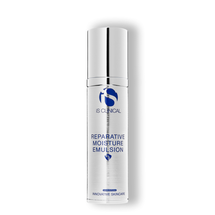 Reparative Moisture Emulsion. iS Clinical. Official Stockist. Worldwide shipping. Medical-grade skincare. The M-ethod Aesthetics