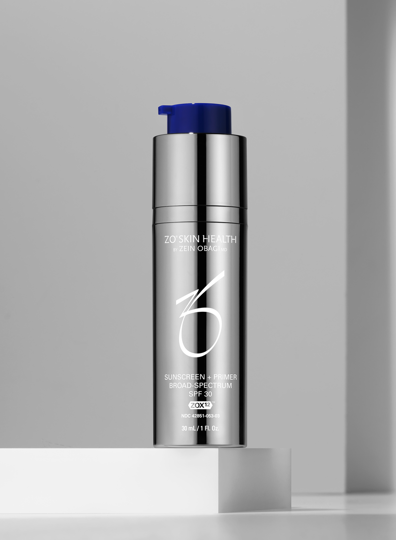 Sunscreen + Primer SPF 30 ZO Skin Health. Official Stockist. Worldwide shipping. Medical-grade skincare. The M-ethod Aesthetics