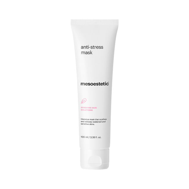 Mesoestetic Anti-Stress Mask. Official Stockist. Worldwide shipping. Medical-grade skincare. The M-ethod Aesthetics